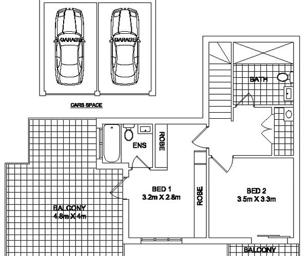 2D CAD Design Sample